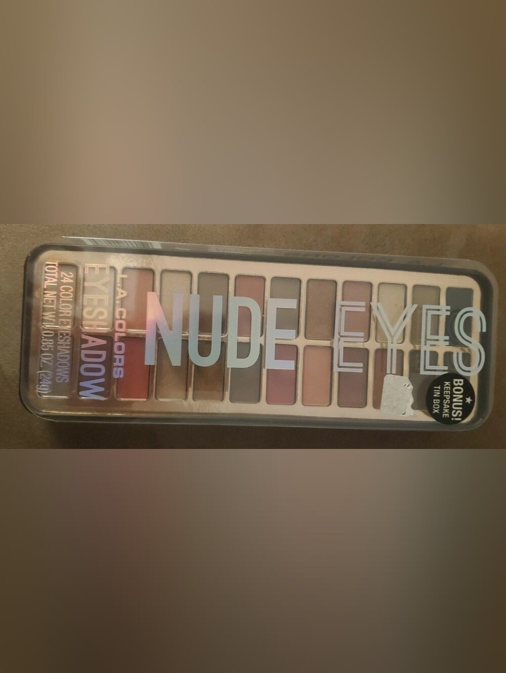 LA Colors Nude Eyes Eyeshadow Palette - 24 Multi-Shade Colors New In Box